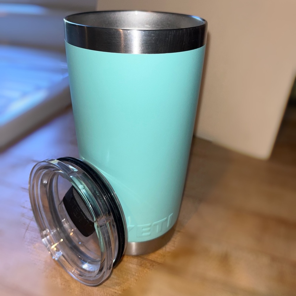 Teal Yeti Tumbler